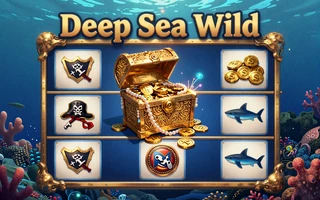 Deep Sea Wild Slot exklusiv 1Go mit Schatzkiste und Unterwasser-Setting