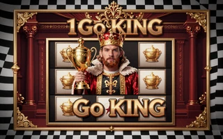 1Go King Megaways Slot exklusiv mit k&ouml;niglichem Charakter und Troph&auml;e